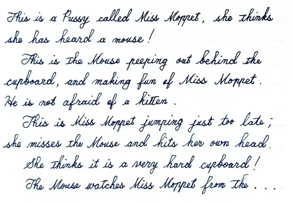 moppet-handwriting